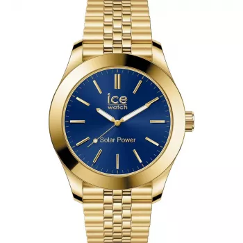 Zegarek damski ICE 23798 (40 mm) - Różowy pasek silikonowy, kwarcowy analogowy