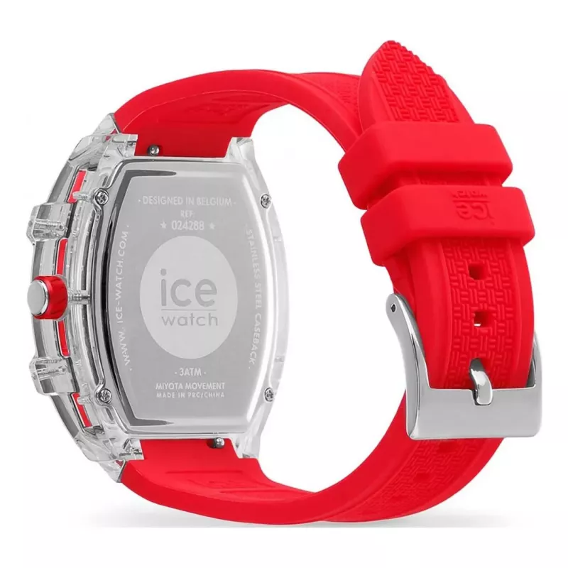 Zegarek damski ICE 24288 (45mm) - różowy silikon
