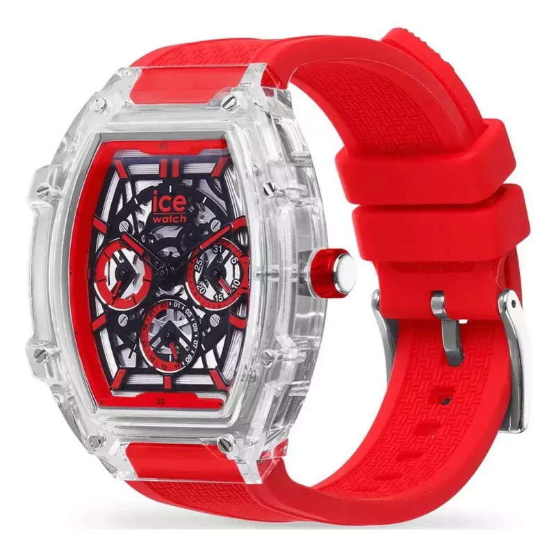 Zegarek damski ICE 24288 (45mm) - różowy silikon