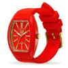 Zegarek damski ICE 24542 (45mm) - Biały silikonowy pasek, mechanizm kwarcowy