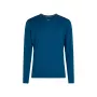 Icebreaker 200 Oasis L/S Crewe Men's Long Sleeve Merino Wool Base Layer - Atlantis