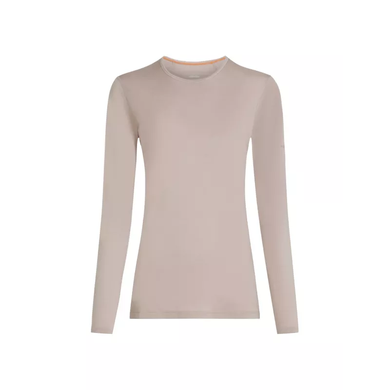 Icebreaker 200 Oasis LS Crew Women's Base Layer Top - Pink Quartz