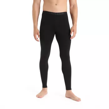 Icebreaker 200 Oasis Men's Thermal Base Layer Leggings Black