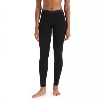 Icebreaker 260 Tech Leggings Women's - Black - Size S