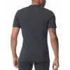 Icebreaker Anatomica S/S Crewe Base Layer T-Shirt - Black/Monsoon - Size M