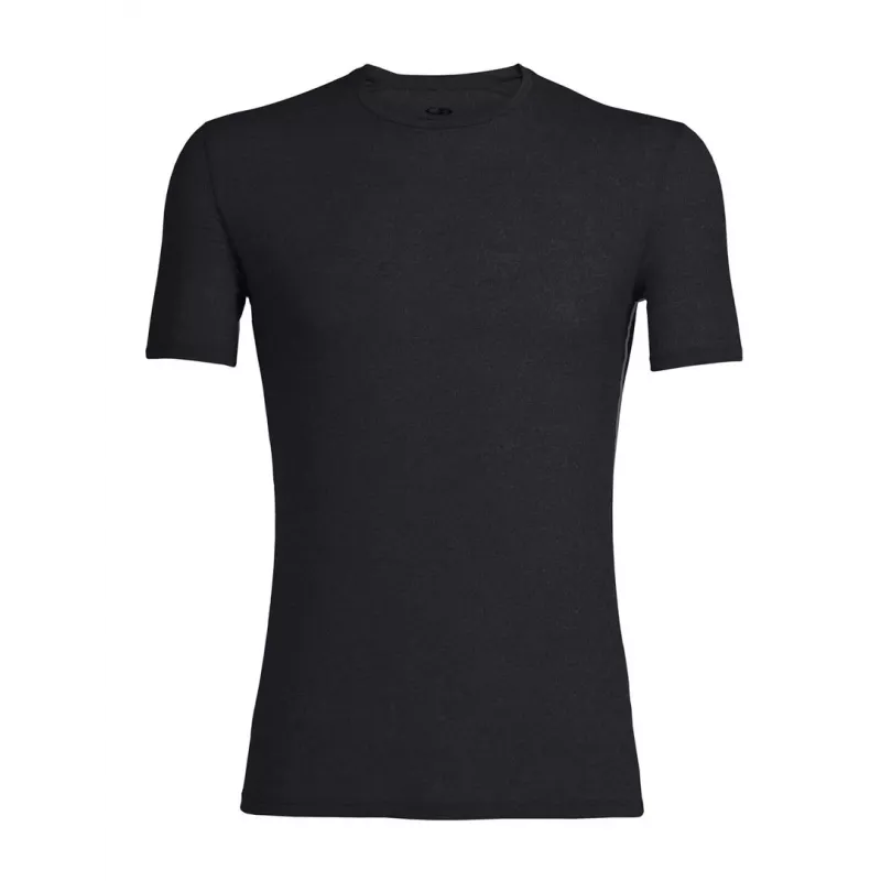 Icebreaker Anatomica S/S Crewe T-Shirt - Black/Monsoon - Size L