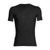 Icebreaker Anatomica S/S V T-Shirt - Black/Monsoon - XL