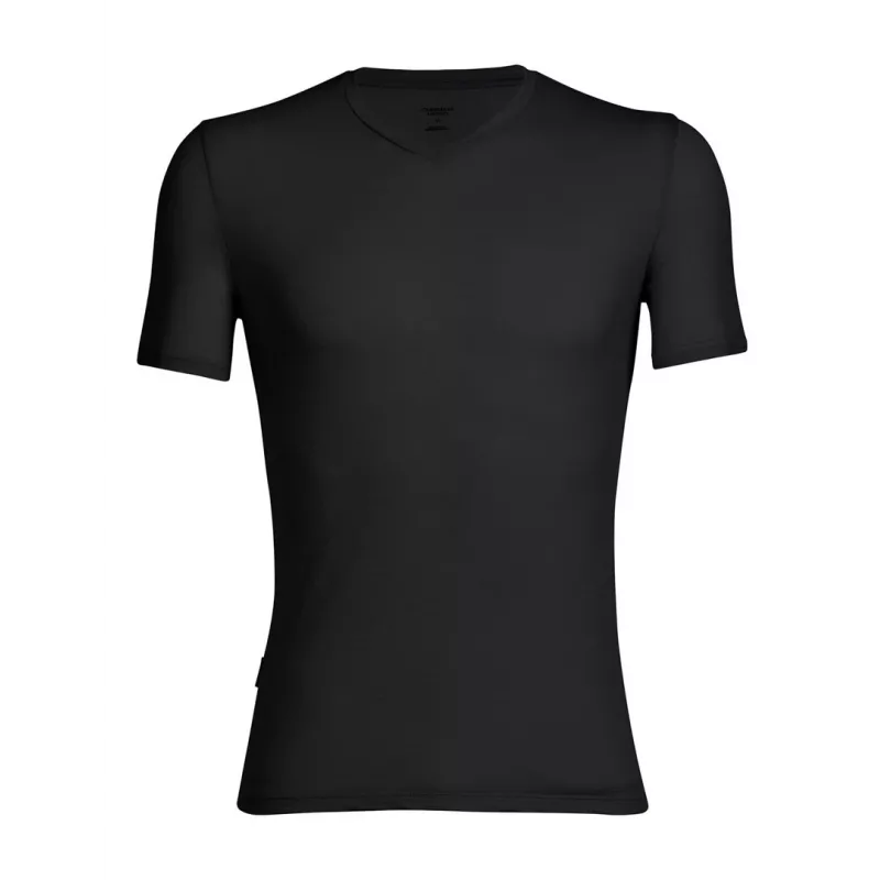 Icebreaker Anatomica V-Neck T-Shirt XXL Black