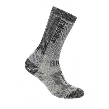 Icebreaker Hike+ Mountaineer Mid Calf skarpety damskie Jet Heather/czarne