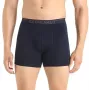 ICEBREAKER Men's Anatomica Boxer Briefs w kolorze Midnight Navy - Mieszanka wełny merynosów, odporna na zapachy, regulująca temperaturę