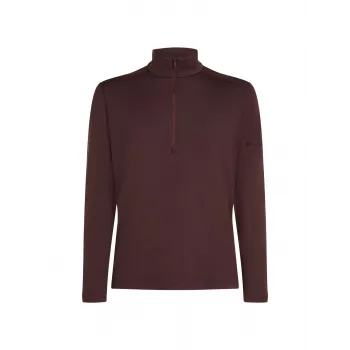 Icebreaker Merino 260 Tech LS Half Zip Men's Base Layer Top Java
