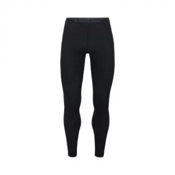 Icebreaker Merino Zone 150 Legginsy męskie warstwa podstawowa Czarny