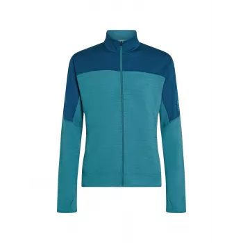 Icebreaker Real Fleece Descend Men's Jacket Topaz/Atlantis