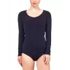 Icebreaker Siren L/S Sweetheart Long Sleeve Top - Black, XS
