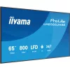 IIYAMA LH6566UHSB-B1AG 65 cali 4K UHD Digital Signage Display z Android 11, 500 cd/m², 2x HDMI, USB-C, DP, WiFi, praca 18/7