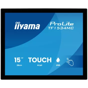 IIYAMA ProLite TF1534MC-B8X 15 cali XGA TN LED Monitor Dotykowy (HDMI, DP, VGA, USB, IP54)