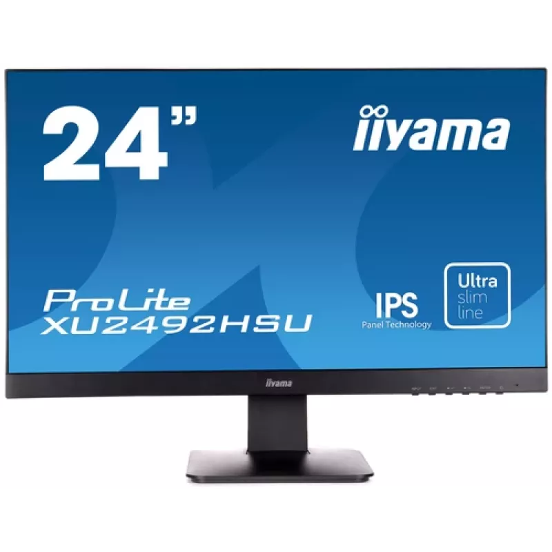 IIYAMA ProLite XU2492HSU-B1 23.8 inch IPS Full HD 75Hz Monitor - Czarny