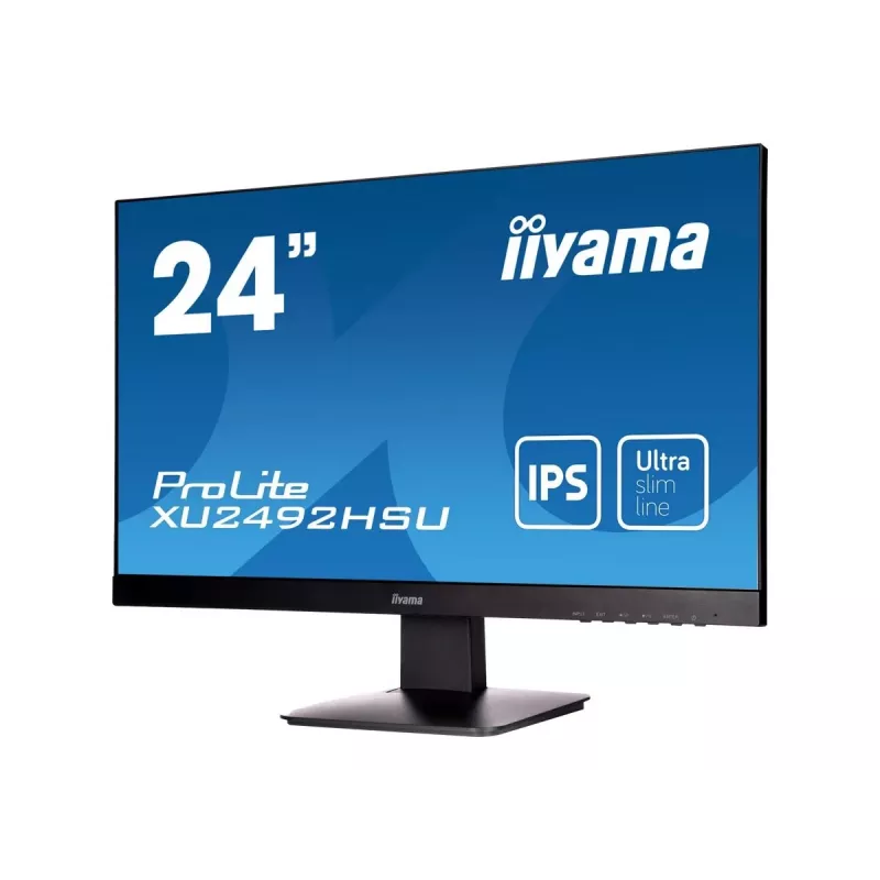 IIYAMA ProLite XU2492HSU-B1 23.8 inch IPS Full HD 75Hz Monitor - Czarny