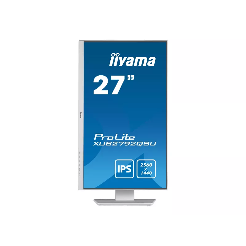 IIYAMA XUB2792QSU-W5 27 inch WQHD IPS LED Monitor Biznesowy - Biały