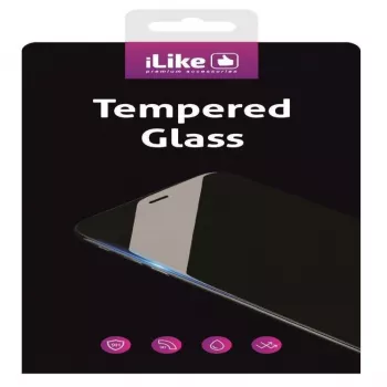 iLike 2.5D Black Frame Full Glue Tempered Glass Screen Protector do Xiaomi Redmi 9A