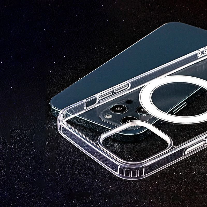 iLike Anti Shock 1.5 mm Mag Case do Samsung Galaxy A17 4G / A17 5G Transparent Big Hole