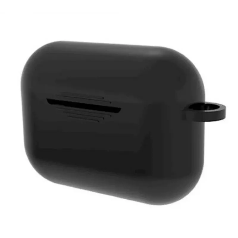 iLike Apple AirPods 3 z etui z karabińczykiem Czarny