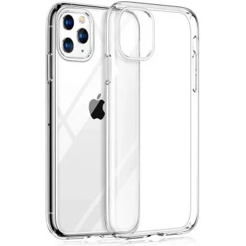 iLike Apple iPhone 11 Pro Max Przezroczysta Tylna Obudowa TPU