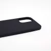 iLike Apple iPhone 12/12 Pro Silikonowe etui matowe TPU czarne