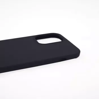 iLike Apple iPhone 12/12 Pro Silikonowe etui matowe TPU czarne
