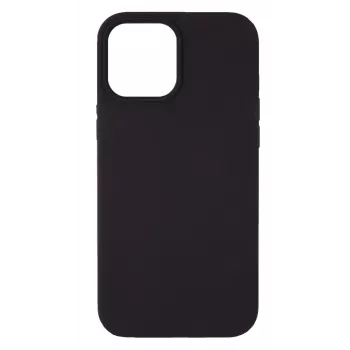 iLike Apple iPhone 12/12 Pro Silikonowe etui matowe TPU czarne