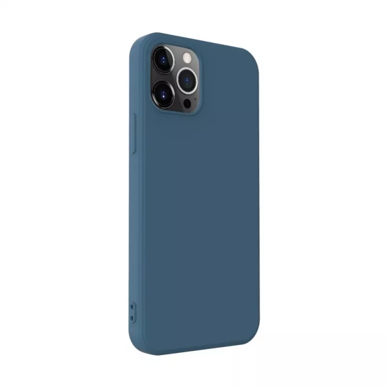 iLike Apple iPhone 12 Pro Max Nano Silicone Case Midnight Blue