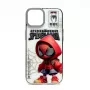 iLike Apple iPhone 14 PC Silikonowe etui Spider Sense Biały Czerwony