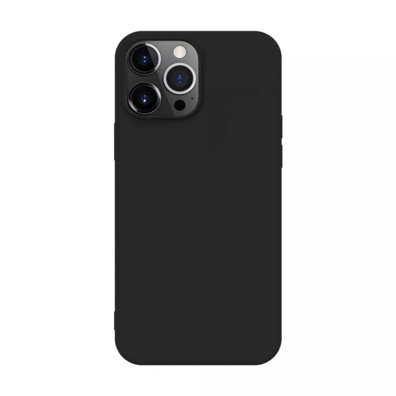 iLike Apple iPhone 14 Pro Max Nano Silikonowe etui Czarny