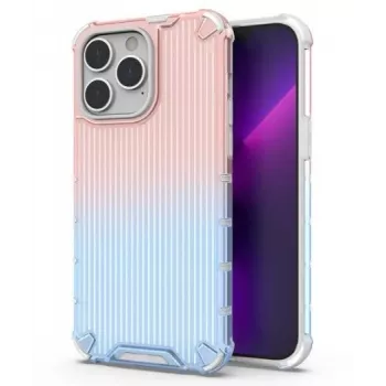 iLike Apple iPhone 14 Pro Max Różowo-Niebieskie Etui Pancerne