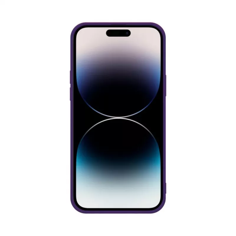 iLike Apple iPhone 14 Pro Nano Silicone Case Deep Purple