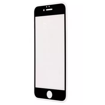iLike Apple iPhone 6/6S 2.5D Czarna Ramka Pełny Klej Szkło Hartowane Ochrona Ekranu