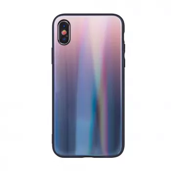 iLike Apple iPhone 7 Plus / iPhone 8 Plus Aurora Glass Case Brązowo-Czarny