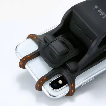 iLike Bike Holder IPH01BK Czarny - Uniwersalny uchwyt na kierownicę do smartfonów 4.0-6.5 cala