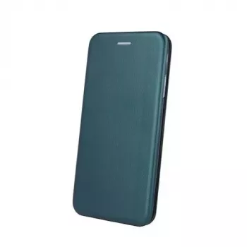 iLike Book Case dla Huawei P40 Lite E / Y7p, Ciemnozielony, Skóra PU, Portfel, Zamykanie magnetyczne