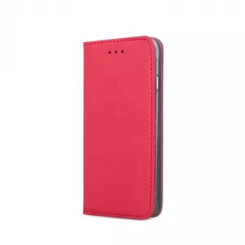 iLike Book Case V1 do Xiaomi Redmi Note 10 Pro / Redmi Note 10 Pro Max, Czerwony, Skóra PU, Etui Portfel z Kieszeniami na Karty i Podpórką