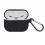 iLike Pleciona silikonowa etui na Apple AirPods Pro - Czarny