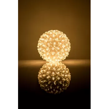 iLike Bumba Flower Ball RS-209 100 LED Ciepłe Białe Światło Dekoracyjne D-14cm