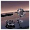 iLike C62 Metal Panel Fix Universalny Magnetyczny Uchwyt MagSafe Ring Size Smartphone Regulowany Czarny