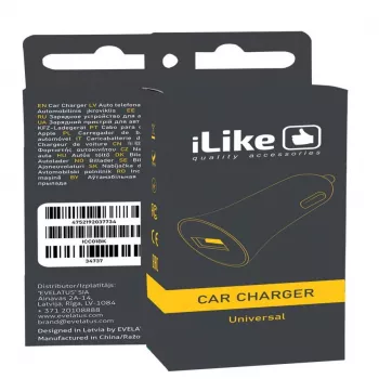 iLike Car Charger ICC01 Black