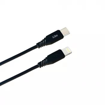 iLike Przewód Ładowania Type-C do Lightning CTL01 Czarny