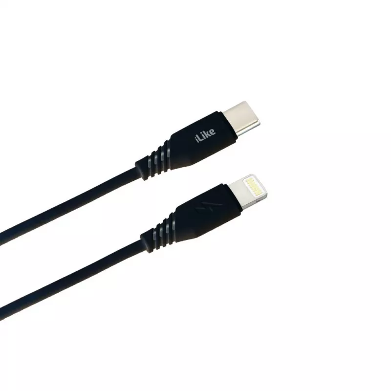 iLike Przewód Ładowania Type-C do Lightning CTL01 Czarny