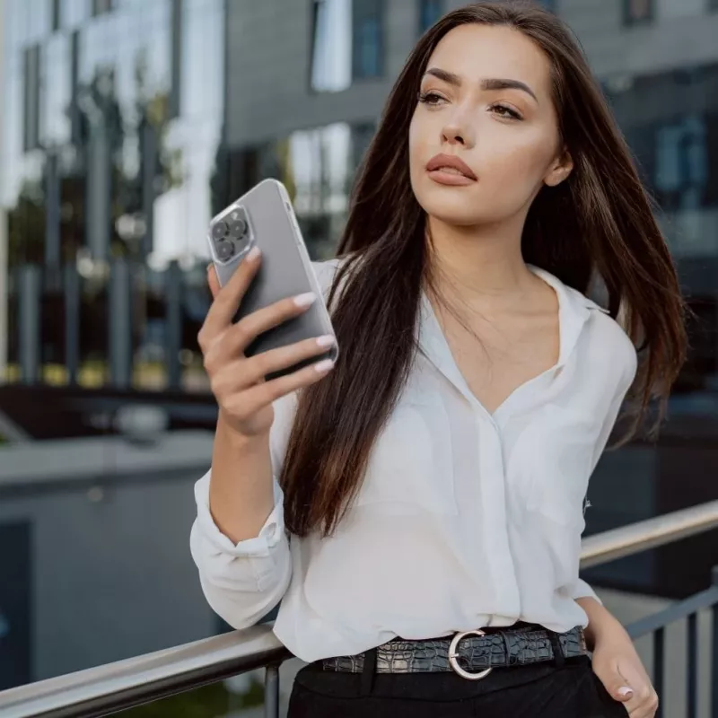 iLike Przezroczyste etui do iPhone 17 Pro / 18 Pro (niska krawędź aparatu) 2 mm