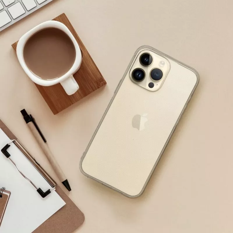 iLike Przezroczyste etui do iPhone 17 Pro / 18 Pro (niska krawędź aparatu) 2 mm