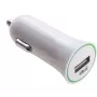 iLike ICC01 Biała Ładowarka Samochodowa z 1 Portem USB-A, 5W
