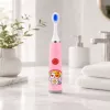 iLike Kids W3 Elektryczna Szczoteczka do Zębów (Bateria) +3 Końcówki Różowy